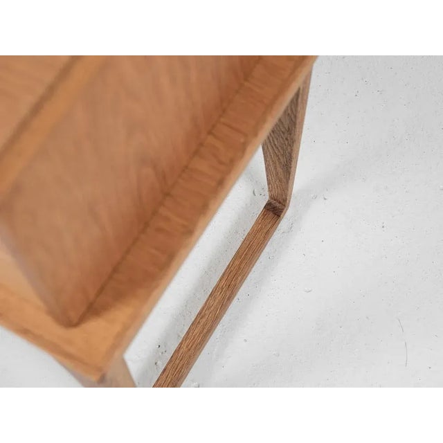Mid-Century Danish Bench and Container in Oak from Aksel Kjersgaard, 1960s For Sale - Image 9 of 13