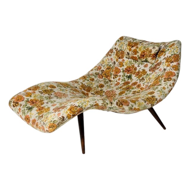 Adrian Pearsall Chaise Lounge Chair 1828-C, 1960 For Sale