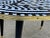 Mid-Century Modern Tile Top Black & White Mosaic Oval Coffee Table For Sale - Image 11 of 13