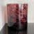 Transparent Purple Brush Stroke Candle Hurricane Vessel For Sale - Image 8 of 8