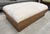2020s Ponyskin Hide Leather on White Oak Ottoman For Sale - Image 5 of 5