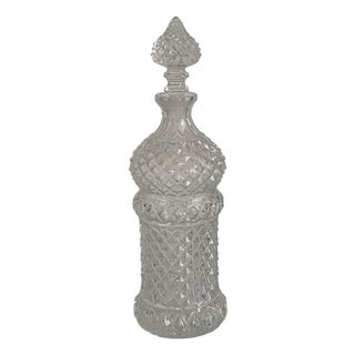 Vintage Crystal Decanter, 1970s For Sale
