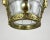 1920s Antique Bronze Lantern Ceiling Light, France, 1920s For Sale - Image 5 of 10