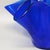 Blue Murano Glass Fazzoletto Vase from Dogi, Italy, 1970s For Sale - Image 6 of 9
