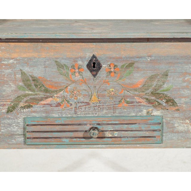 Console Table in Original Paint, 1830s For Sale - Image 4 of 10