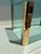 1970s Leon Rosen for Pace Collection Glass and Brass Coffee Table For Sale - Image 11 of 12