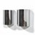 Curtis Jere Mid 20th Century Minimalist Chrome Wall Sconces in the Manner of Jere - a Pair For Sale - Image 4 of 6