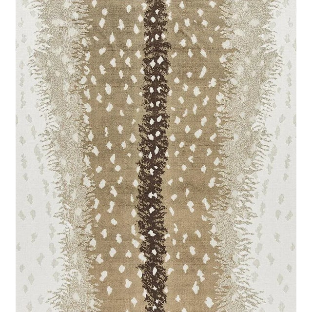 Sample - The House of Scalamandré Antelope Fabric, Sahara For Sale