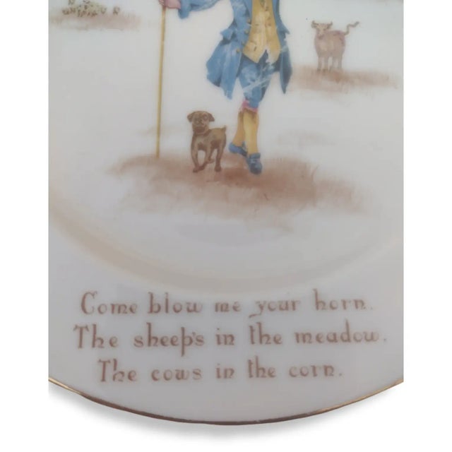 English 1910s Royal Doulton "Little Boy Blue" Plate For Sale - Image 3 of 7