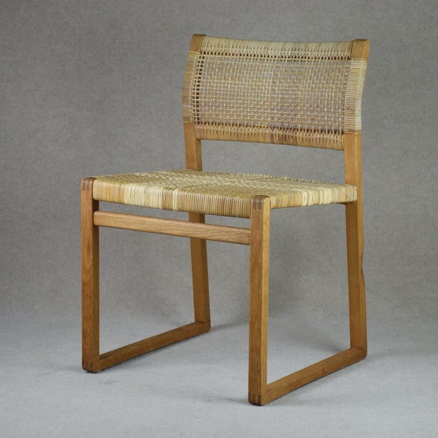 Beige BM 61 Chairs by Børge Mogensen for Lauritsen & Søn, Set of 6 For Sale - Image 8 of 16