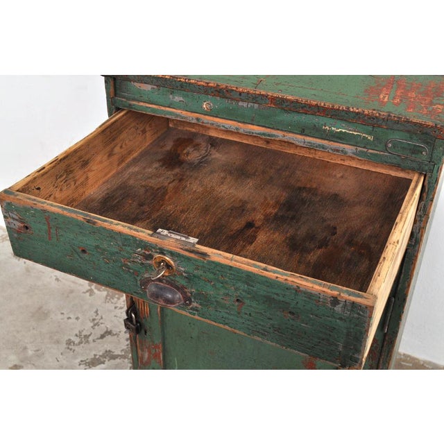 Industrial Wooden Cabinet, 1950s For Sale - Image 11 of 13