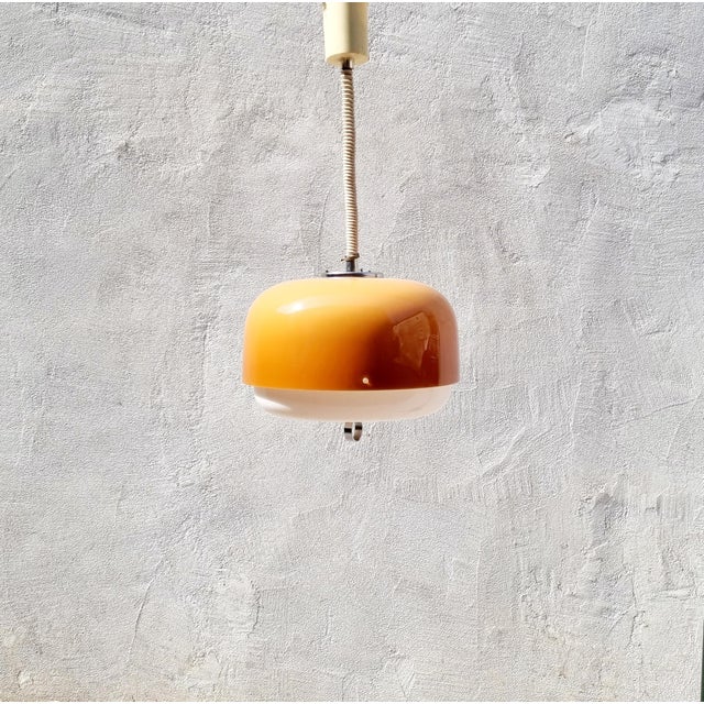 Mid-Century Modern Medusa Lamp by Luigi Massoni for Guzzini, 1970s For Sale - Image 6 of 10