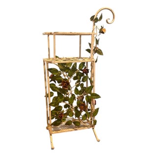 Vintage Tole Umbrella Stand For Sale