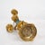 Antique 19th Century Napoleon III Candlesticks in Gilded Bronze and Sèvres Porcelain, France, Set of 2 For Sale - Image 4 of 5