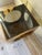Wood Vintage Lane Side Table Painted in Faux Tortoise For Sale - Image 7 of 7