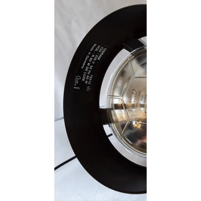 1980s Vintage German Adjustable Wall Lamp in Plastic and Metal from Osram, 1980s For Sale - Image 5 of 7