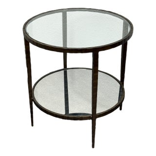 Crate & Barrel Clairmont Side Table For Sale