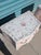 Wood Pair of Vintage Hollywood Regency Mosaic Nightstands For Sale - Image 7 of 13