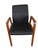 1990s Vintage Desk Chair in Leather by Sven Christiansen, 1990s For Sale - Image 5 of 10