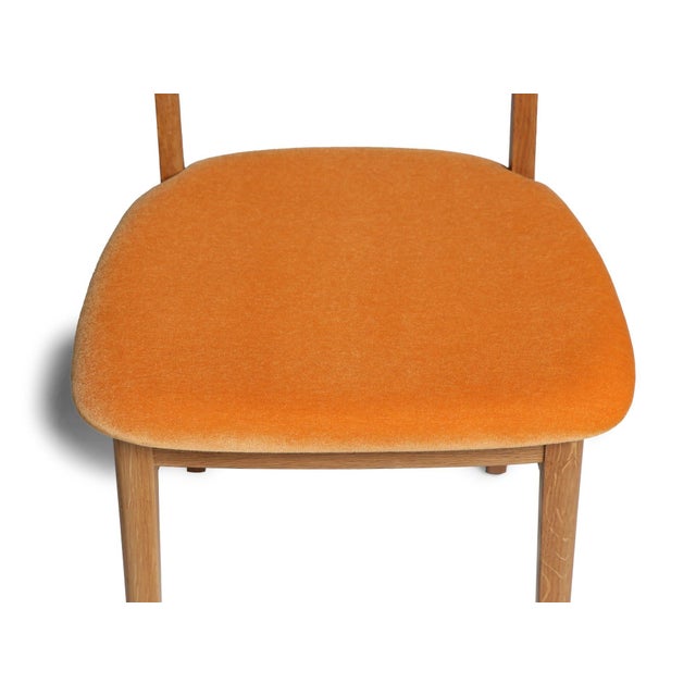 Set of Eight Restored Danish Modern Oak & Teak Dining Chairs, Circa 1960 For Sale - Image 4 of 12
