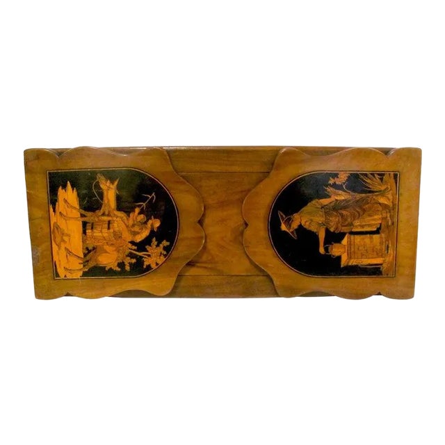 Victorian Marquetry Inlaid Book Holder For Sale
