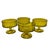 1969 Chartreuse Champagne/ Sherbet Glasses, S/4 For Sale - Image 4 of 7