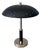 Vintage Scandinavian Table Lamp in Chrome and Steel, Sweden, 1940s For Sale