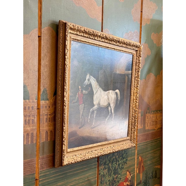 Textile Early 19th Century English Sporting Painting Attributed to Frederick Herring Sr., 1832 For Sale - Image 7 of 10
