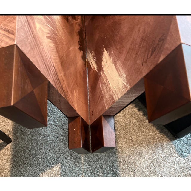 1990s V. Klauss "Ballerina" Folding Canvas Screen, 20x72, Signed and Numbered For Sale - Image 4 of 15