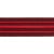 Contemporary Sample - Schumacher X Miles Redd Military Stripe Tape in Red on Burgundy For Sale - Image 3 of 3