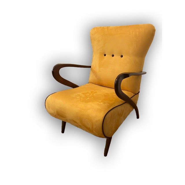 Vintage Lounge Chairs by Paolo Buffa, 1960s, Set of 2 For Sale - Image 3 of 10