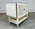 White Mid-Century Drop-Leaf Buffet Server, White Lacquer, Cane Front For Sale - Image 8 of 11