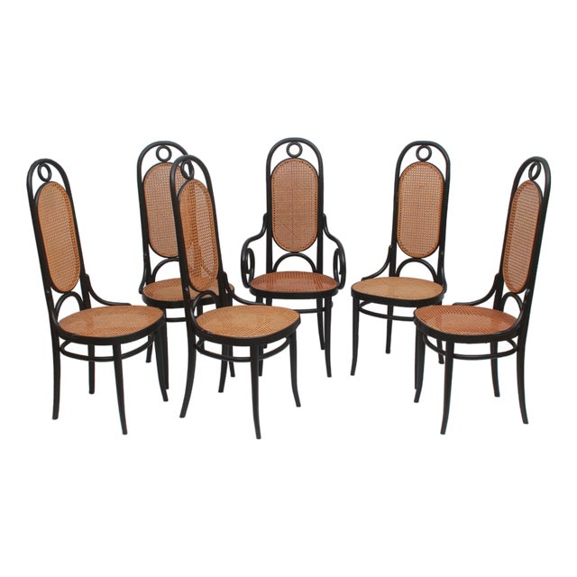 Model 207 R Chairs by Michael Thonet for Thonet, 2000, Set of 6 For Sale