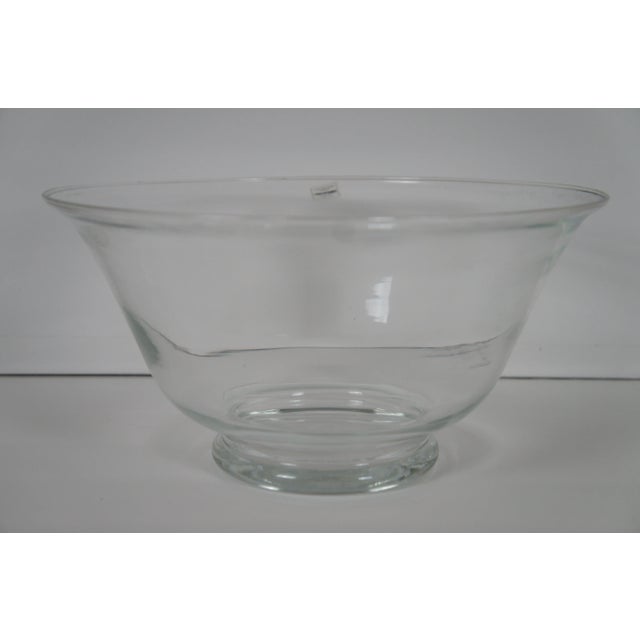 Vintage Great City Traders Wrought Iron Figural Iron & Portugal Glass Centerpiece Bowl For Sale - Image 11 of 12