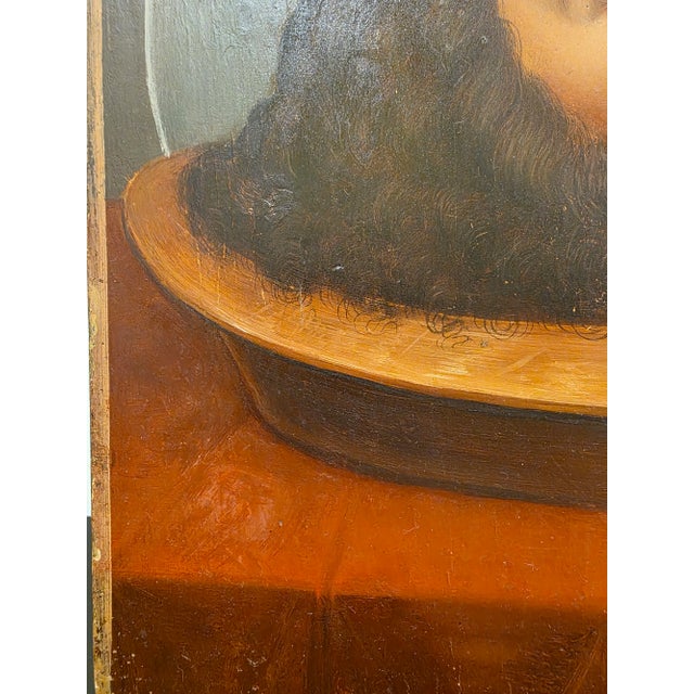 Mid 19th Century 19th Century Icon Painting For Sale - Image 5 of 9