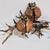 Mid 20th Century Vintage Jere Style Owl Family Set Metal Brass Copper Brutalist Wall Art Sculpture 3 Pieces MCM For Sale - Image 5 of 10