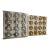 Gold & Silver Glass Ornament, S/28 For Sale
