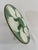 1930s French Longchamp Green and White Majolica Oyster Plate For Sale - Image 11 of 14