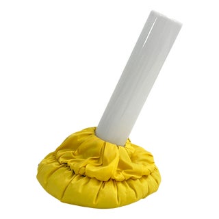 Yellow Cloche Table Lamp by De Pas, D'Urbino & Lomazzi for Sirrah, 1980s For Sale