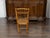 English Turn of the Century 1900s Bamboo Slipper Chair with Cane Seat For Sale - Image 4 of 9