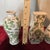Mid-Century Modern Vintage MCM Chinoiserie Porcelain Green and White Vases-Set of 3 For Sale - Image 3 of 3