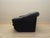 Italian Black Leather Sofa, 1960s For Sale - Image 4 of 18