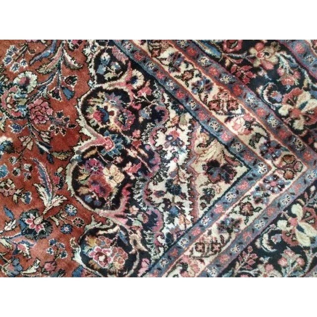 1950s Persian Kazvin Rug For Sale - Image 4 of 7