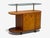 Erik Mattsson, Art Deco, Marquetry, Glass, Rare Bar Cart, Sweden C. 1939 For Sale - Image 4 of 16