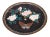 1850s Antique Victorian Japanese Decorative Cloisonne Plate For Sale