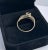 Transitional Edwardian Diamond & 14k Yellow Gold Ring Size 6.5 For Sale - Image 3 of 7