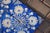 Rare Set of Forty Antique 19th Century Tiles Blue & White Floral Motif For Sale - Image 9 of 18