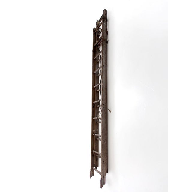 Early 20th Century Oshkosh Patented Safety Ladder For Sale - Image 16 of 18