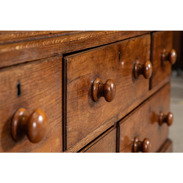 English George III Inlaid Oak Livery Cupboard, 1780 For Sale - Image 15 of 18