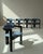 1970s Pamplona Dining Chairs and Table in Petrol Leather by Augusto Savini for Pozzi, Italy, 1970, Set of 7 For Sale - Image 5 of 18